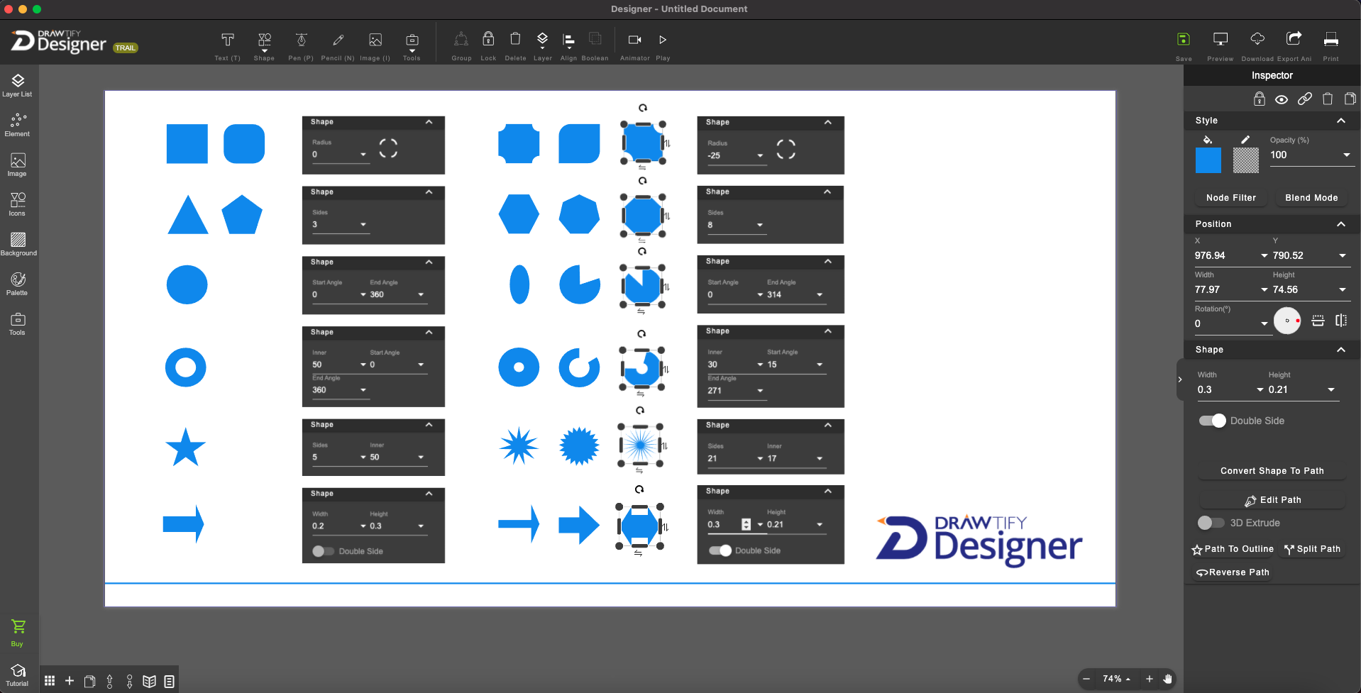 Add Shape
